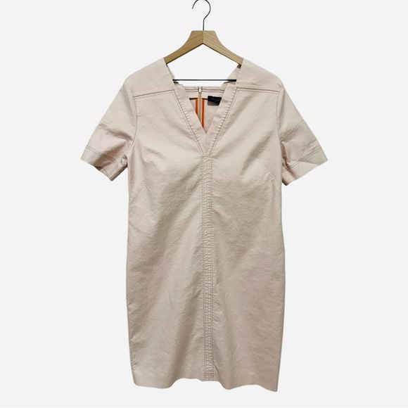 Piazza Sempione Pale Rose Shift Dress Size 16 - Picture 2 of 12